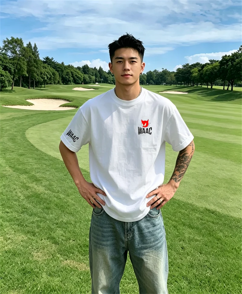 Men's Oversized Golf Graphic Tee