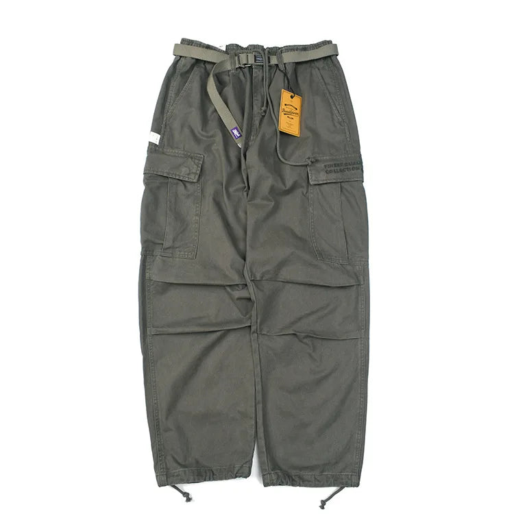 Men's Vintage Washed Cargo Pants