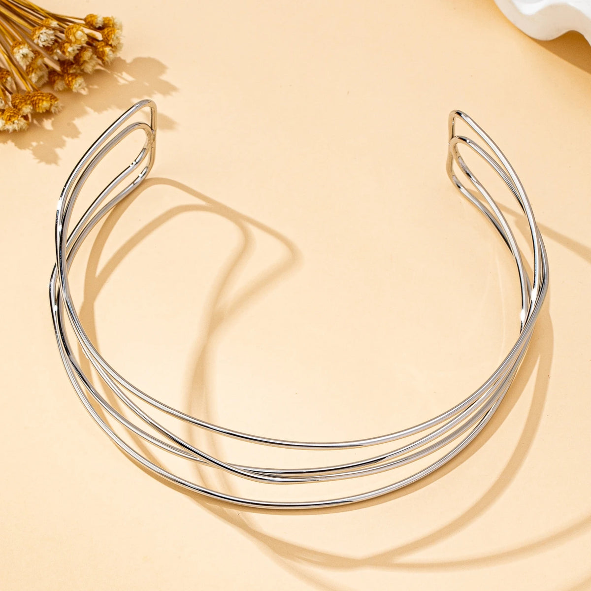Women's Simple Line Necklace for Daily Wear