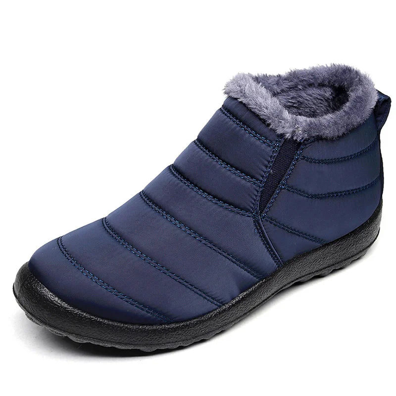 Men's Fur Slip-On Winter Boots