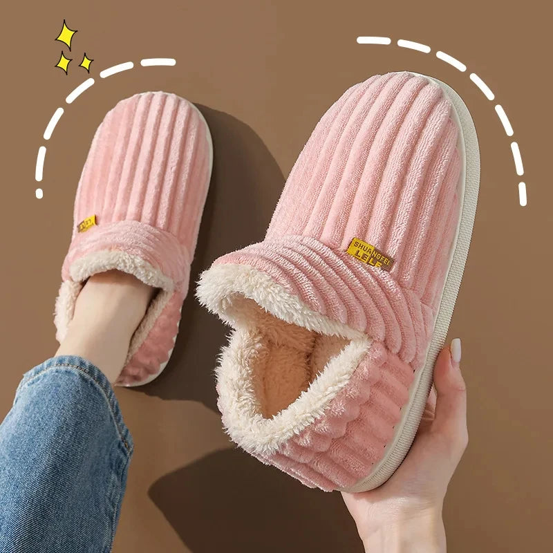 Men's Fluffy Fur Slippers