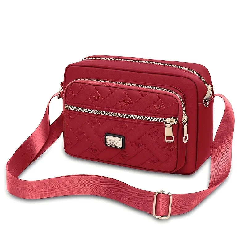 Women's Multi-Layer Crossbody Wallet Purse