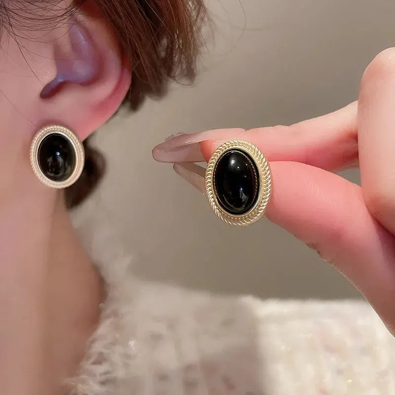 Women's Water Drop Stud Earrings