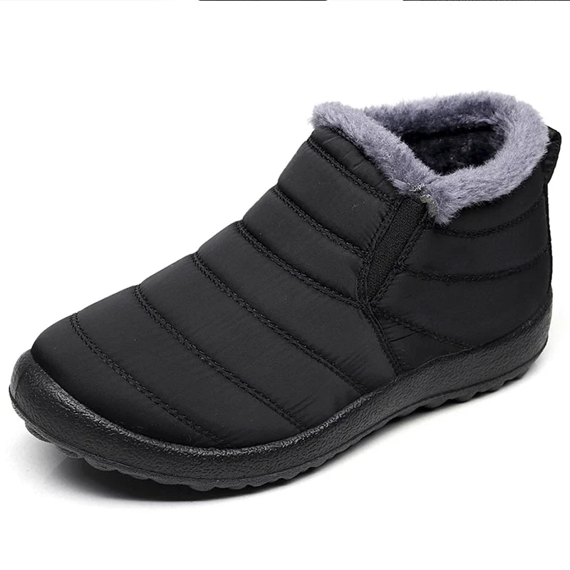 Men's Fur Slip-On Winter Boots