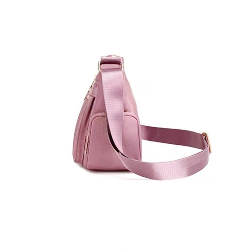 Women's Multi-Layer Zip Handbag