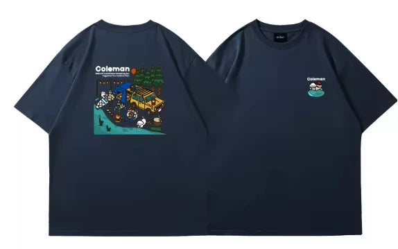 Unisex Camping Graphic Tee