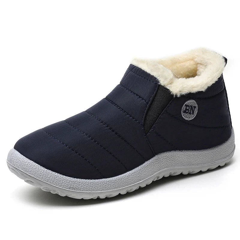 Men's Fur Slip-On Winter Boots