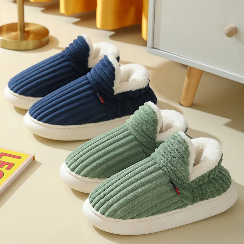 Men's Fluffy Fur Slippers
