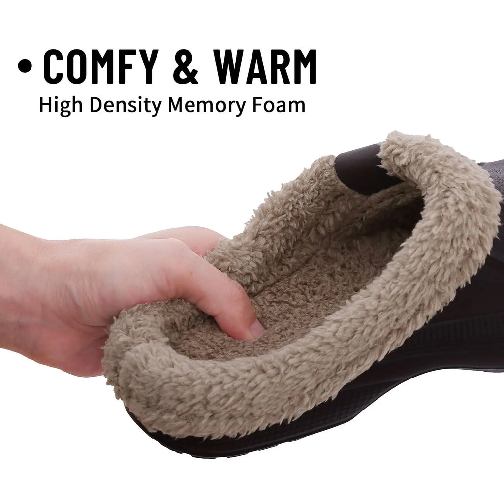 Men's Cozy Fur Slippers