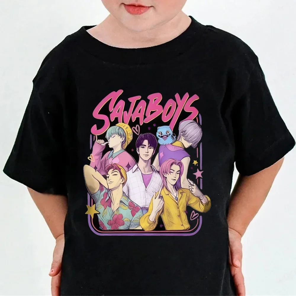 Girls' Cartoon Graphic T-Shirt