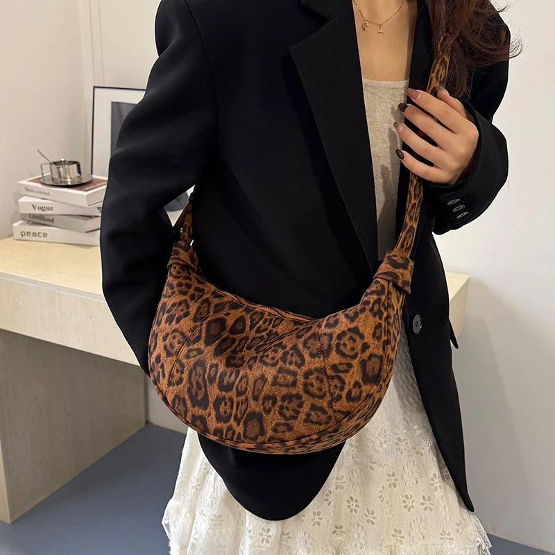 Women's Velvet Crossbody Shoulder Bag