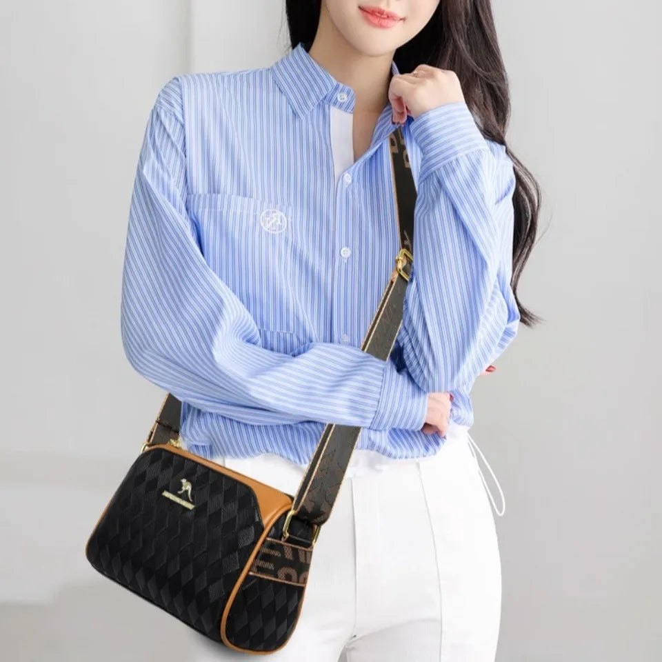 Women's Soft PU Leather Crossbody Purse