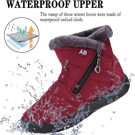 Quilted Puffer Winter Boots
