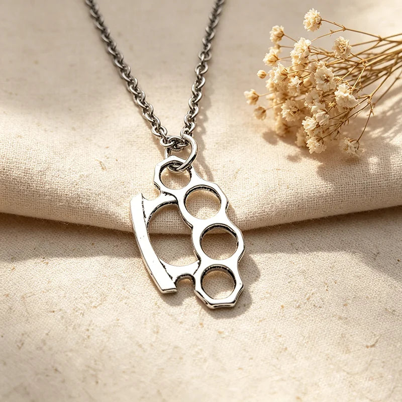 Women's Gothic Brass Pendant Necklace