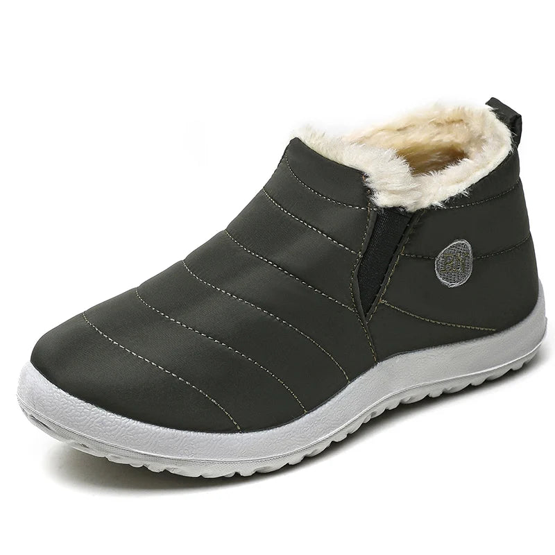 Men's Fur Slip-On Winter Boots