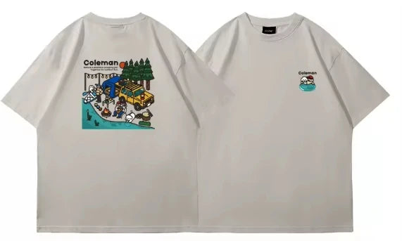 Unisex Camping Graphic Tee