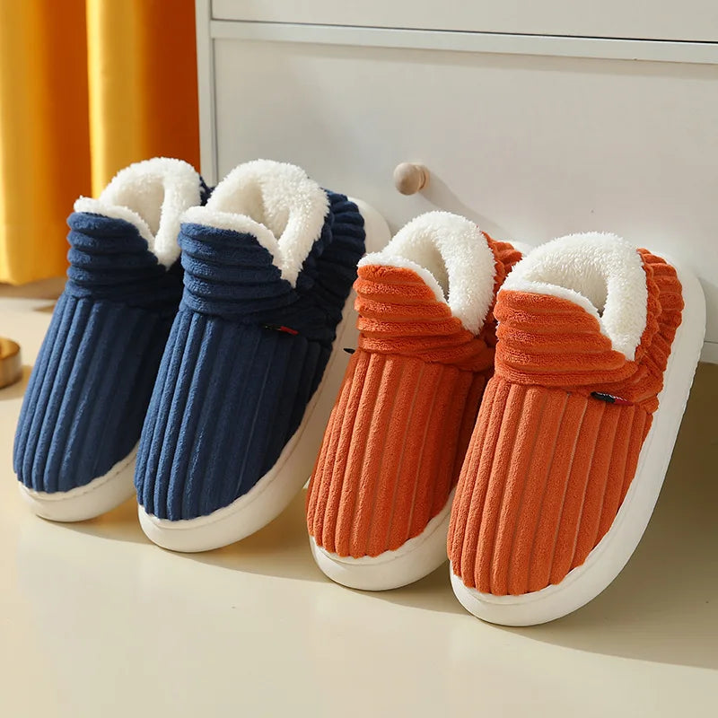 Men's Fluffy Fur Slippers