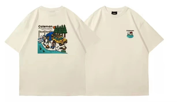 Unisex Camping Graphic Tee