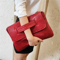 Women's PU Leather Laptop Messenger Bag