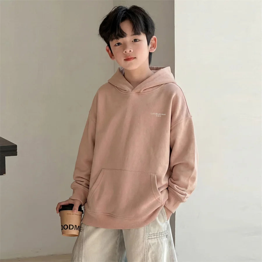 Teen Boys' Cotton Hoodie