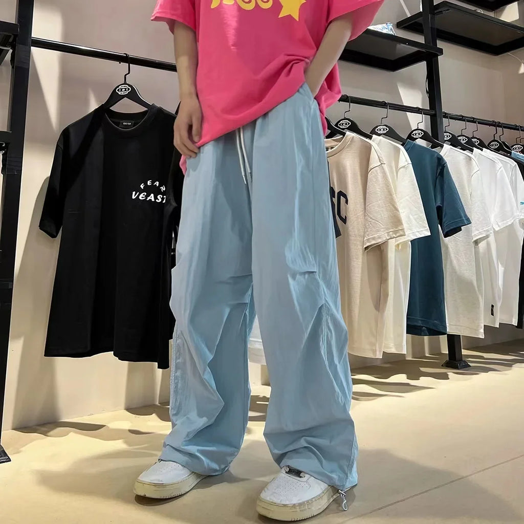 Women's High-Street Cargo Sweatpants