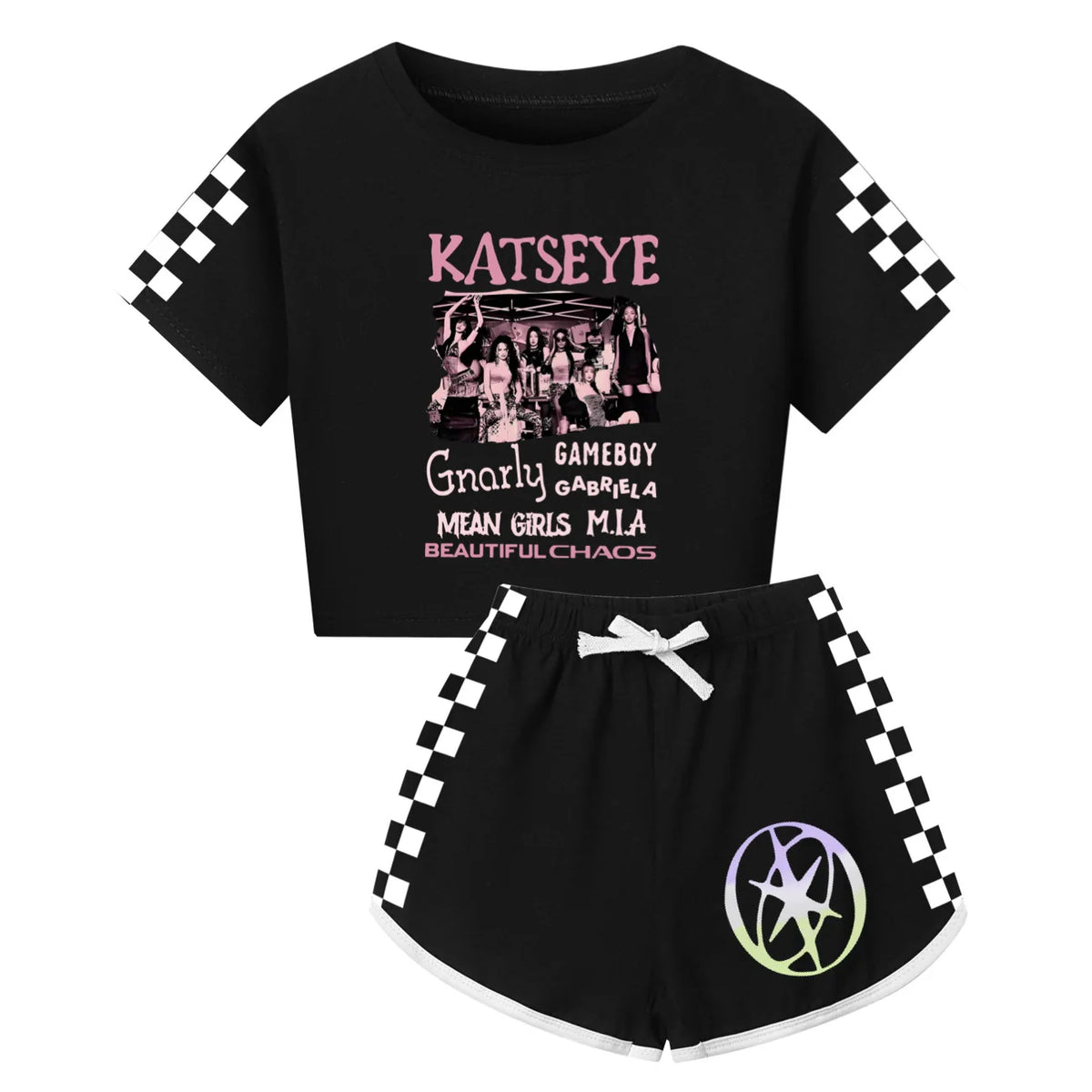 Girls' T-Shirt & Shorts Set