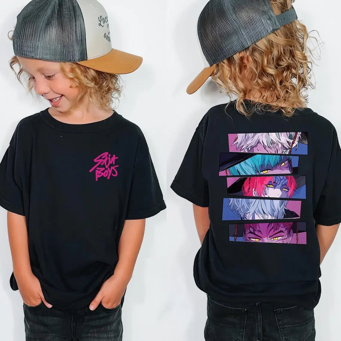 Girls' Cartoon Graphic T-Shirt