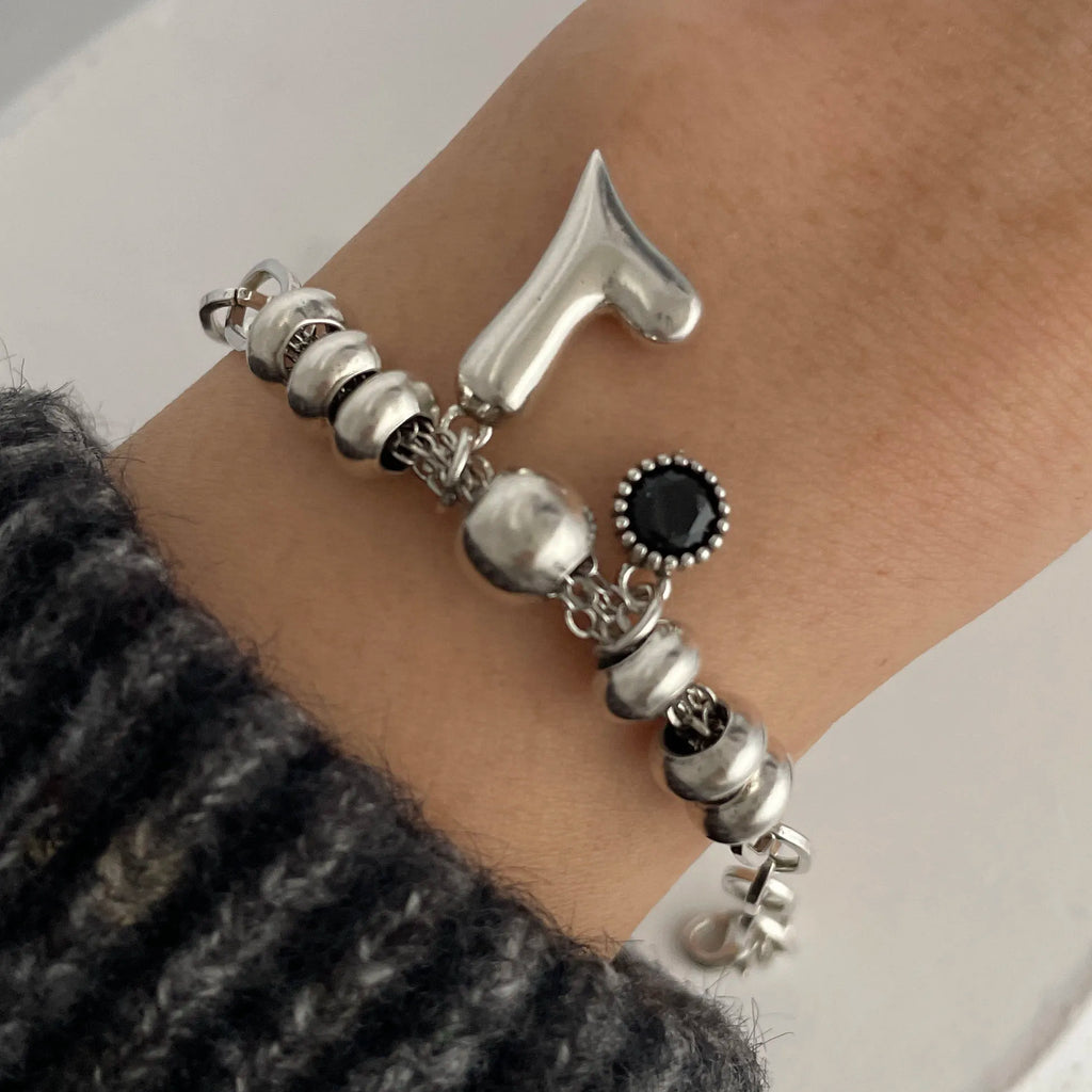 Sterling Silver Heart Chain Bracelet