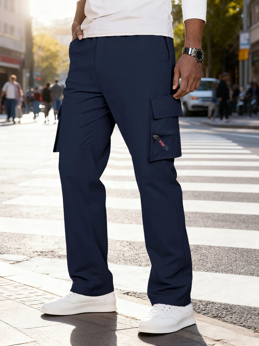 Men's Classic Multi-Pocket Cargo Pants
