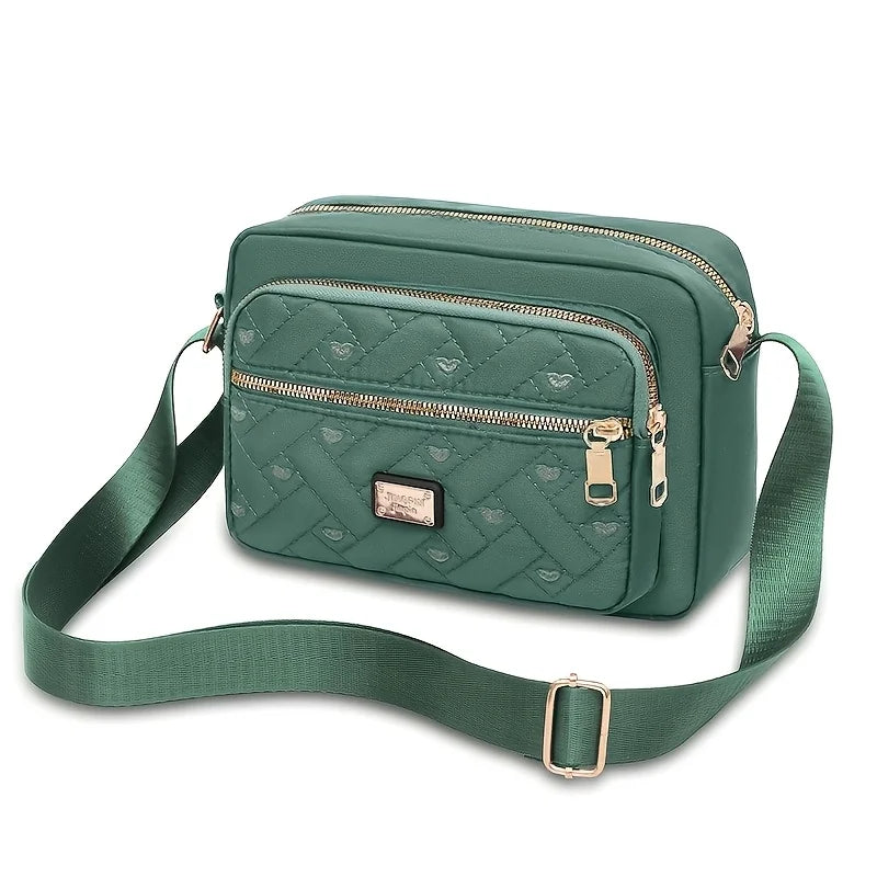 Women's Multi-Layer Crossbody Wallet Purse