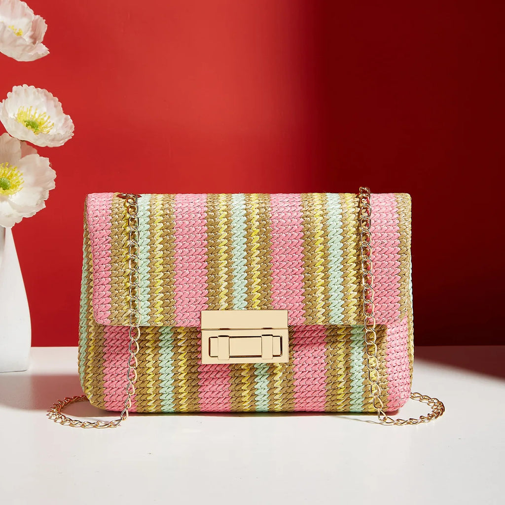 Women's Chain-Strap Crossbody Bag