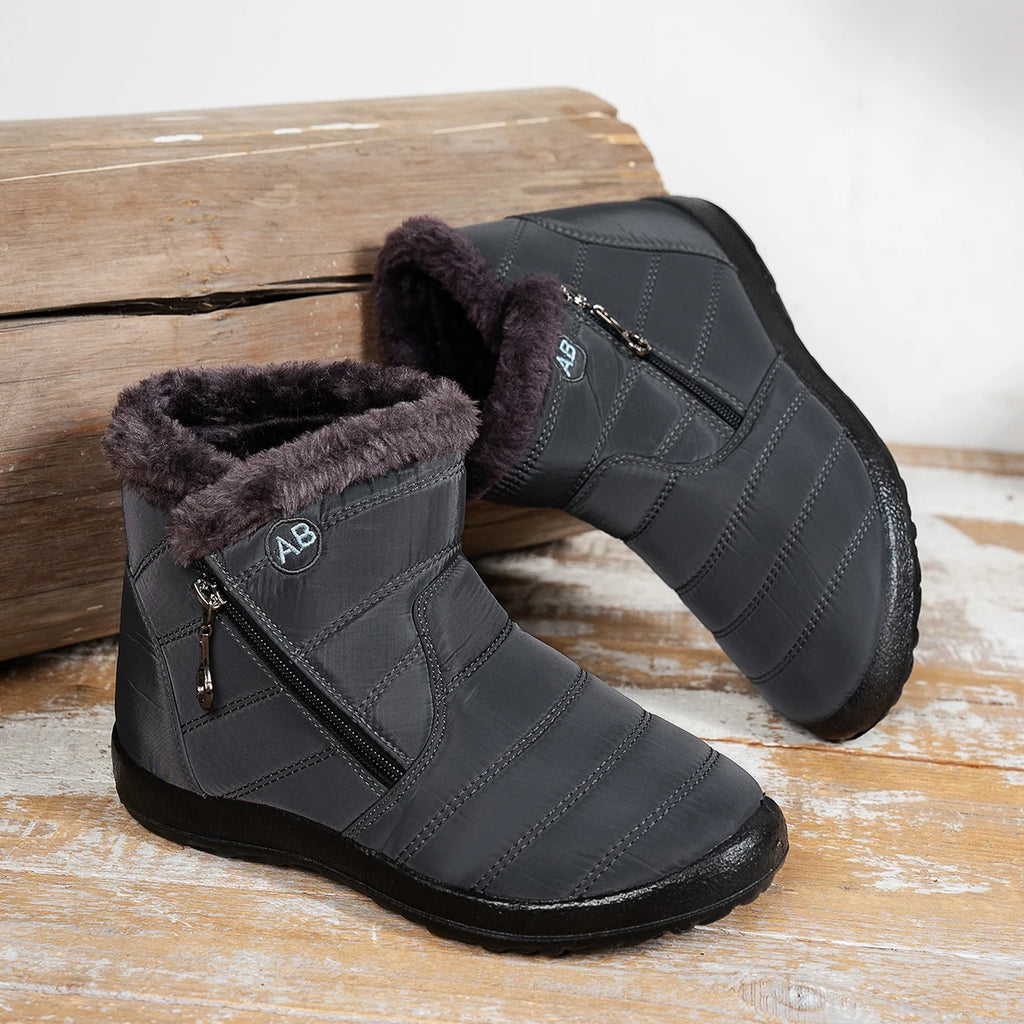 Quilted Puffer Winter Boots
