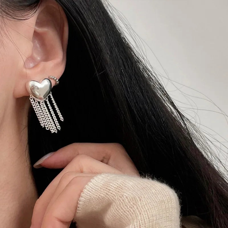 Sterling Silver Hollow Butterfly Stud Earrings