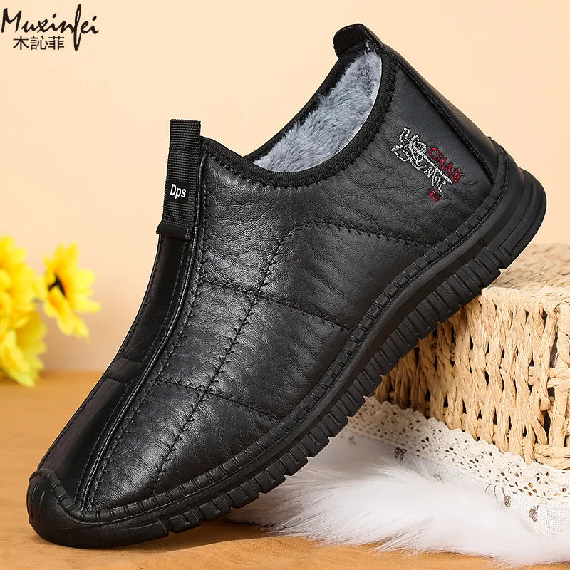 Men's Plush Winter Snow Boots