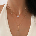 Women's Multilayer Zircon Choker Necklace