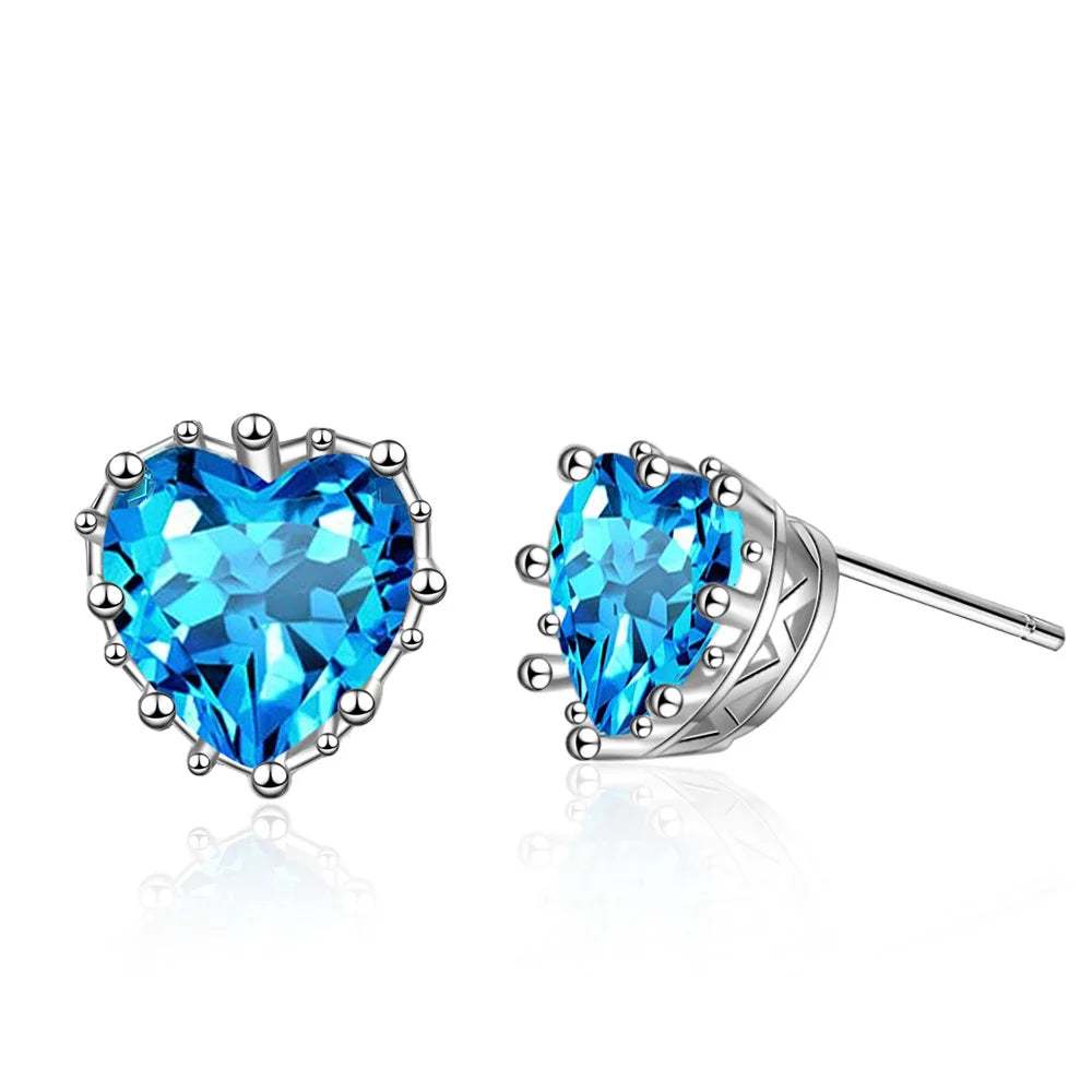 Sterling Silver Hollow Butterfly Stud Earrings