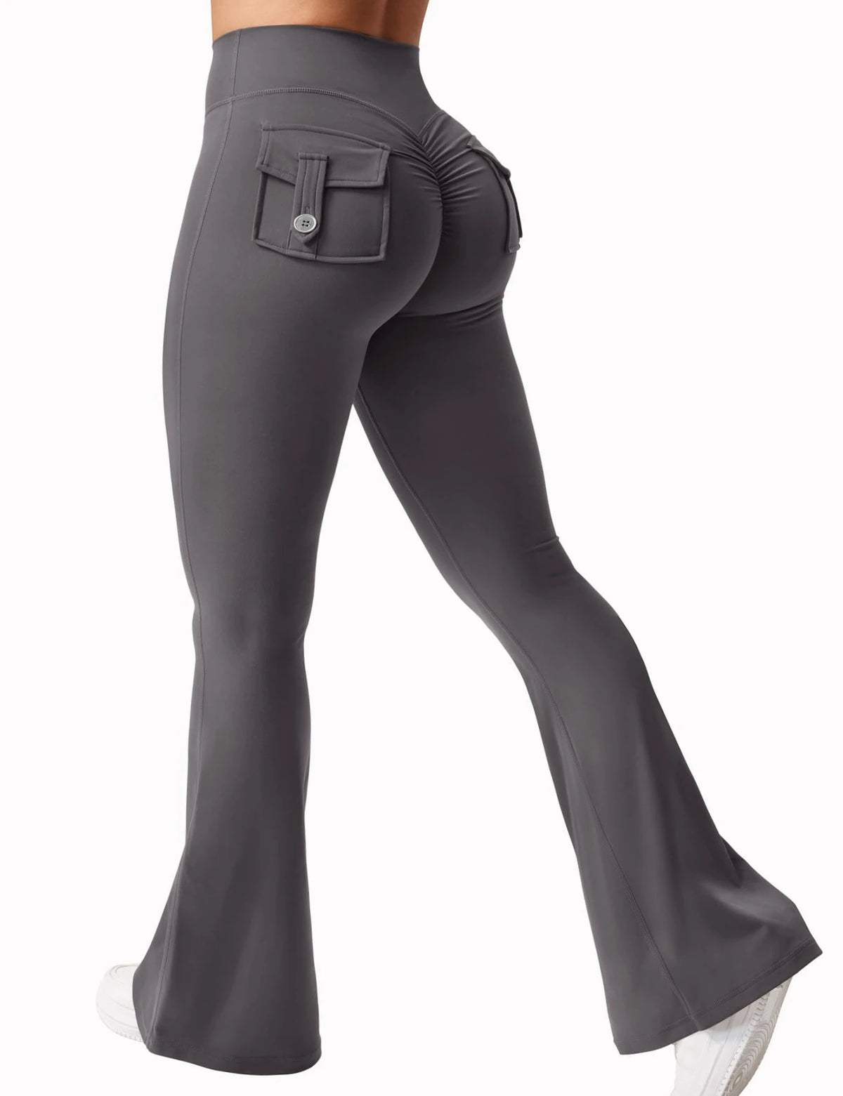 Women's Wide-Leg Yoga Leggings with Pockets