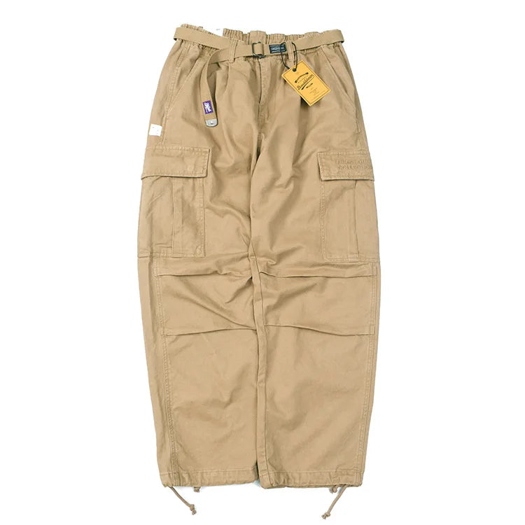 Men's Vintage Washed Cargo Pants