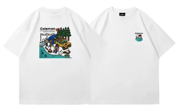 Unisex Camping Graphic Tee
