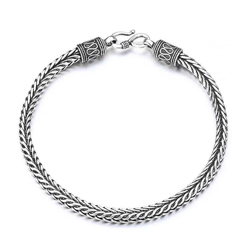 925 Sterling Silver Chain Bracelet