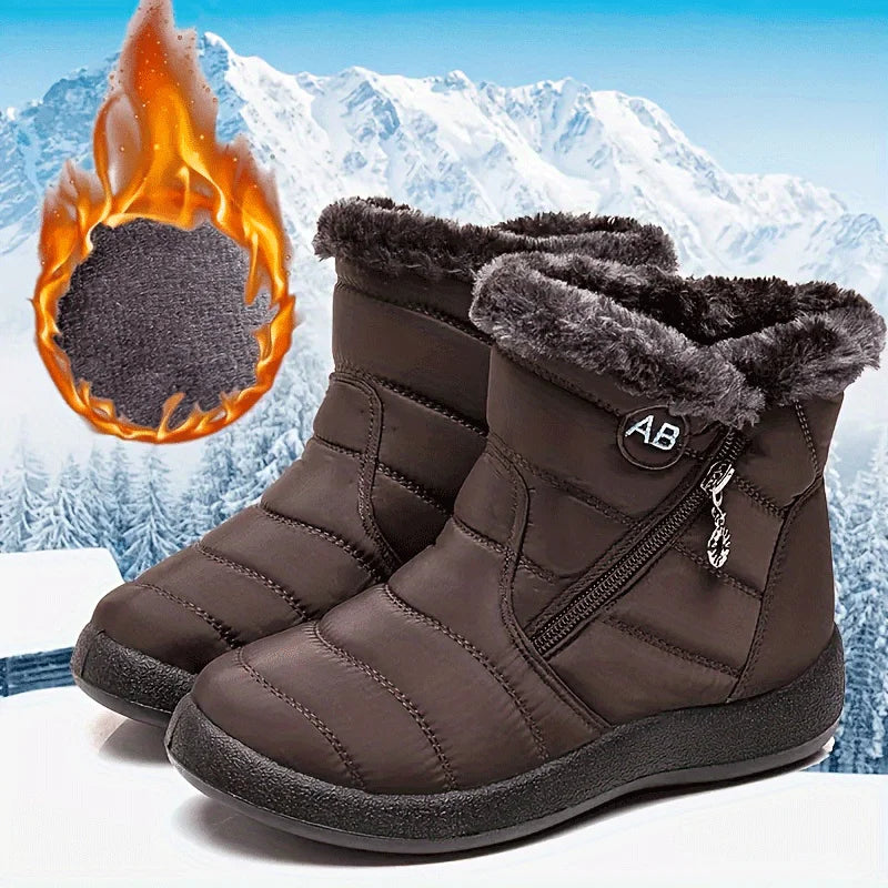 Quilted Puffer Winter Boots