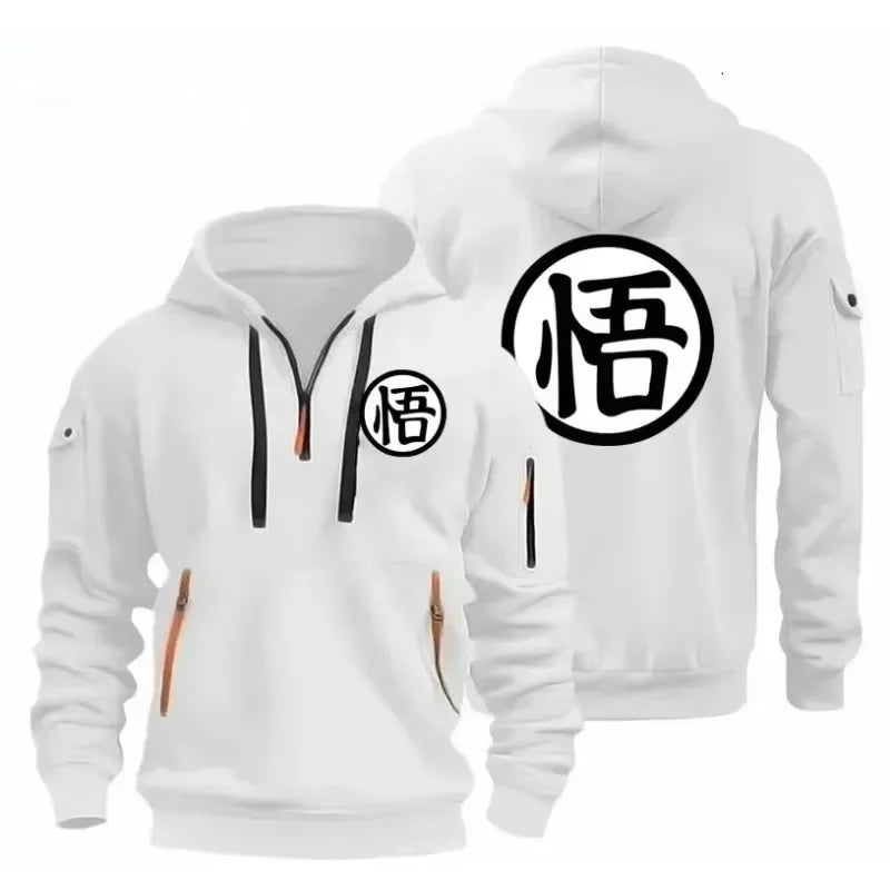 Men's Solid Color Sports Hoodie
