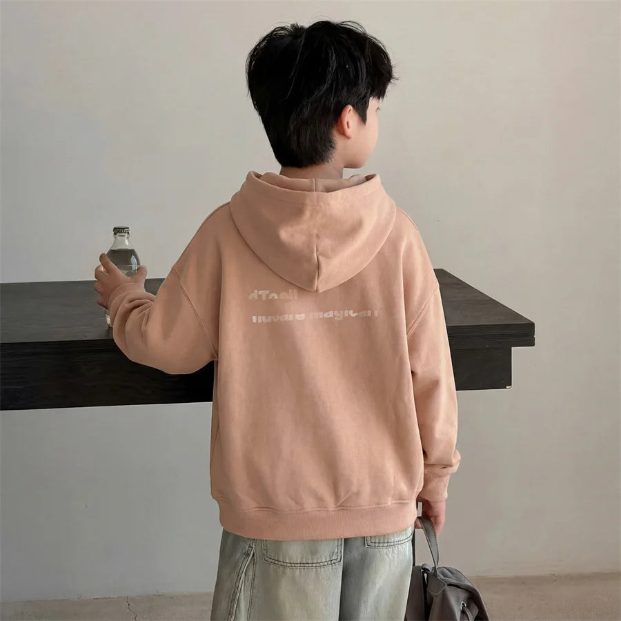 Teen Boys' Cotton Hoodie