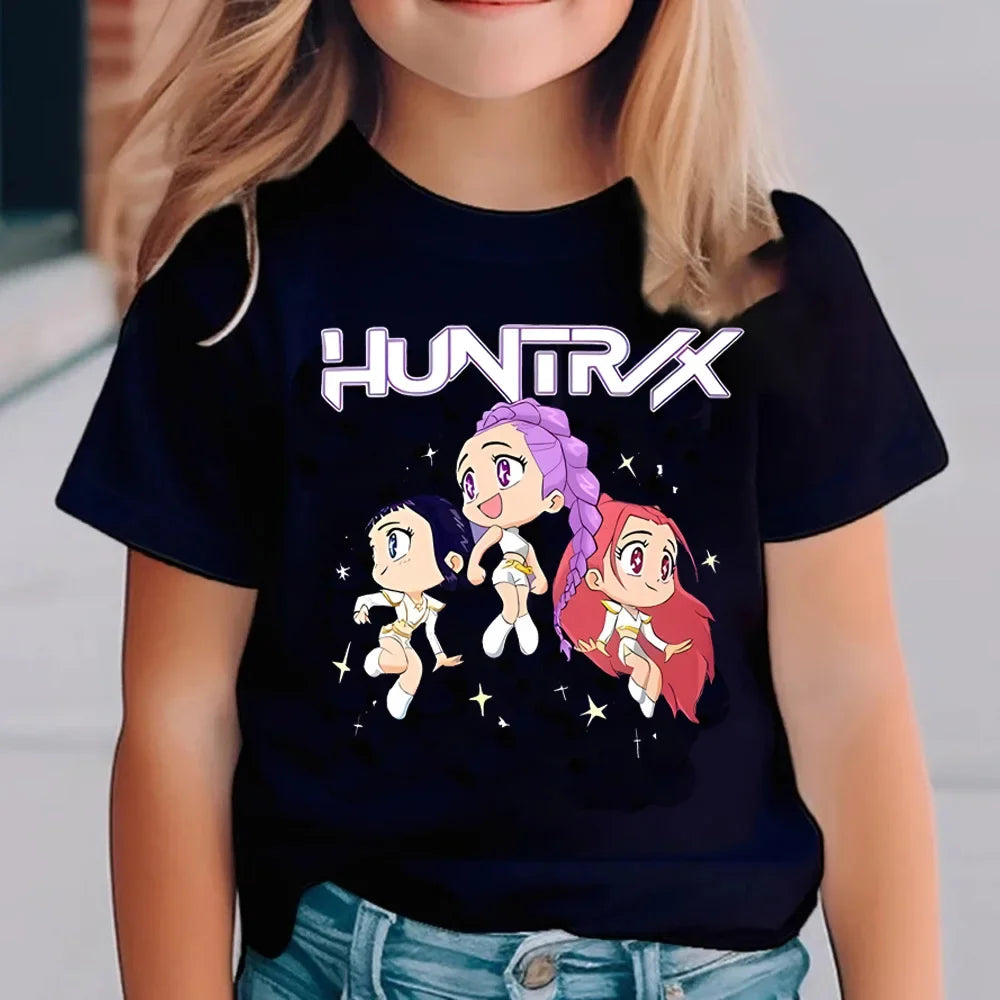 Girls' Cartoon Graphic T-Shirt