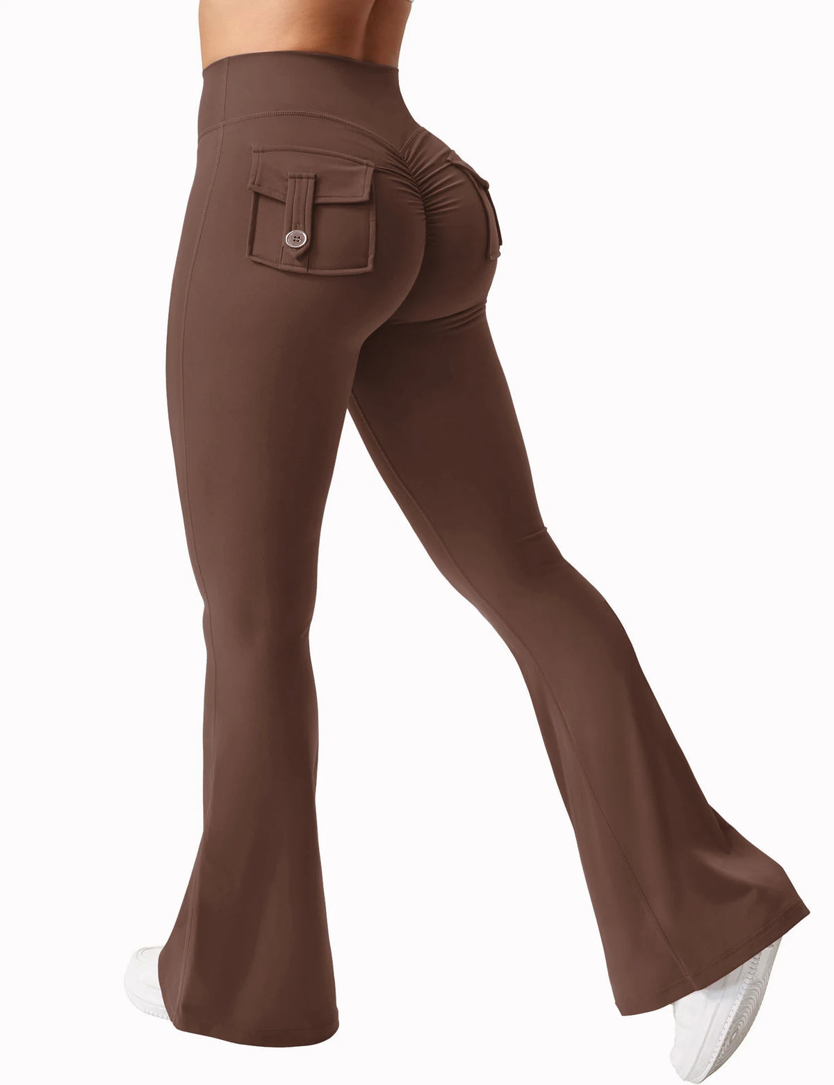 Women's Wide-Leg Yoga Leggings with Pockets