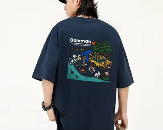 Unisex Camping Graphic Tee