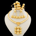 Women's Luxury Crystal Pendant Necklace & Earring Gift Set