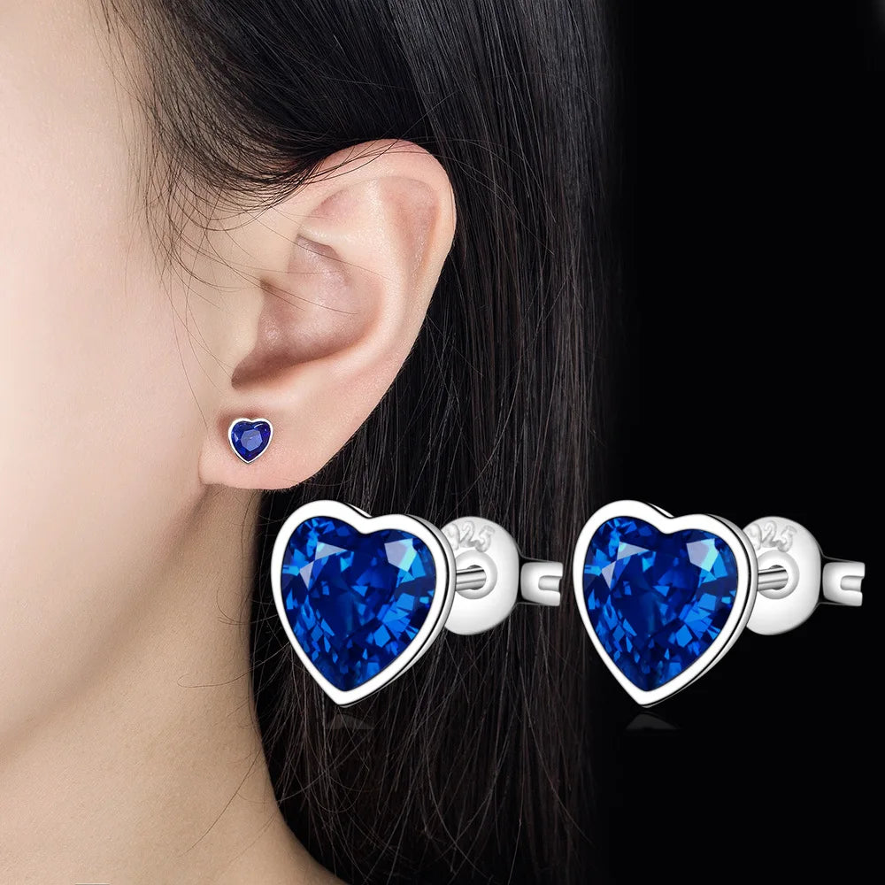 Sterling Silver Hollow Butterfly Stud Earrings