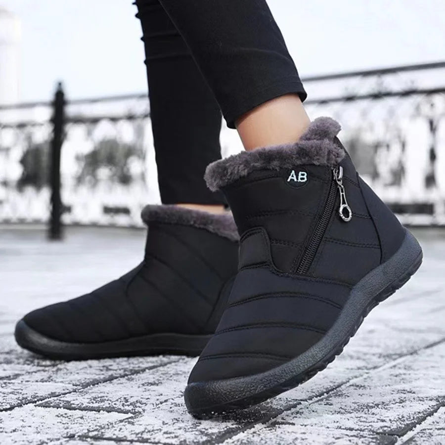 Quilted Puffer Winter Boots