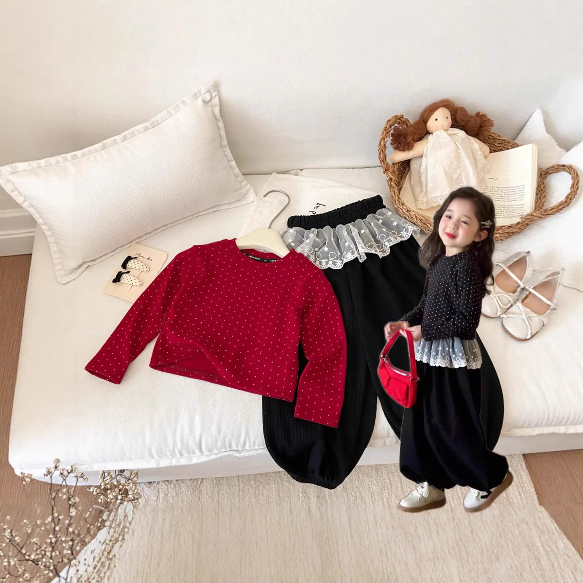 Girls Boho Two-Piece Set